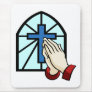 Praying Hands Mouse Pad