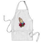 Praying Hands Roses Design Aprons
