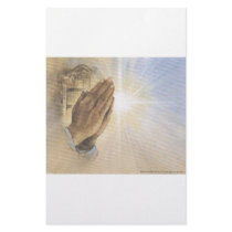 Praying Hands stationery