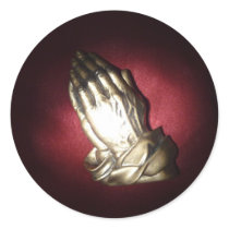 Praying hands stickers by nufaxx Praying hands stickers