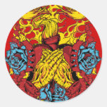 praying hands sticker stickers
