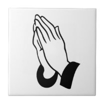 Praying Hands Tile tiles