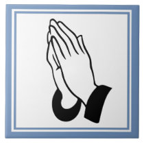 Praying Hands Tile tiles