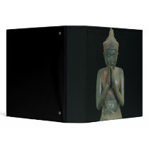 Praying kneeling figure binder
