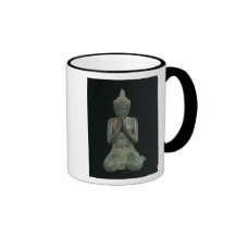Praying kneeling figure coffee mug