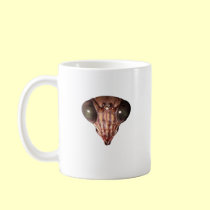Praying Mantis Face mugs