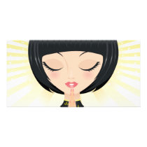 Praying photo cards by Melisende Praying photo cards
