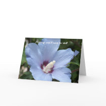 Praying you'll soon be... greeting card