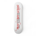 PRAYTHEREVOLUTION Skateboard by revolution180 PRAYTHEREVOLUTION Skateboard