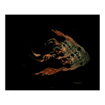 Pre-Colombian Fish Poster posters by ufoundfun Pre-Colombian Fish Poster posters