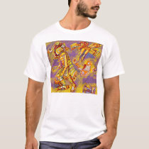 Pre-Columbian God of the Birds t-shirts