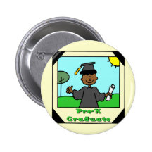 Pre-K Graduation Gifts Pinback Button