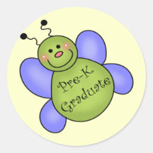 Pre-K Graduation Gifts Round Sticker