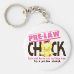 Pre-Law Chick 2 Key Chain