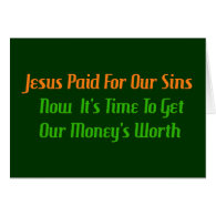 Pre-Paid Sin Card