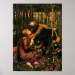 Pre-Raphaelite Poster By John Waterhouse