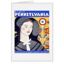 Pre Revolutionary Costume 1938 WPA cards