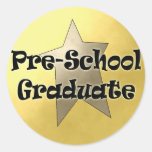Pre-School Graduation Gifts Round Sticker