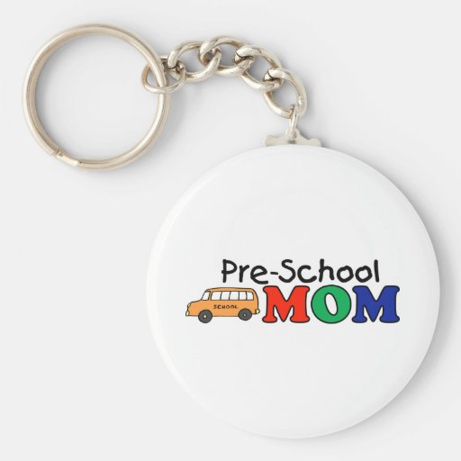 Pre-School Mom Key Chain