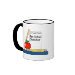 Pre-School Teacher (Notebook) Mugs