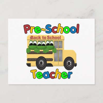 Pre-School Teacher Postcards by schoolteacher