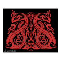 Pre Viking Red, print print