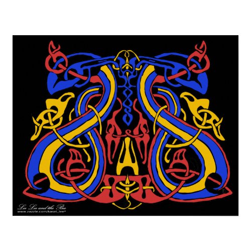 Pre Viking Tri Colour, print print