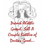 Preach Alittle Gospel Red and Black t-shirts