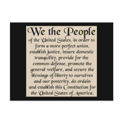 Preamble to The Constitution Preamble to The Constitution