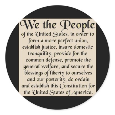 Preamble to The Constitution Preamble to The Constitution