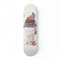 Precautions Skate Board Deck