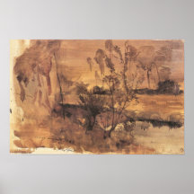 Prechtal by Lovis Corinth Poster