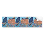 Precinct of Shiba Shinmei, by Ando, Hiroshige Bumper Stickers