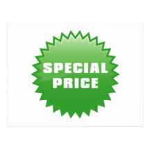 Precio especial postal