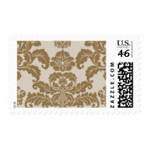 Precioius Metal Gold Damask by Ceci New York Stamps