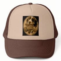 Precious And Her Fave Toy:  Sepia hats