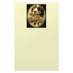 Precious And Her Fave Toy:  Sepia Stationery
