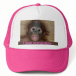 Precious Baby Orangutan Mesh Hat