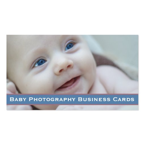 Precious Baby Photography Business Card Template