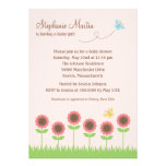Precious Blooms Baby Shower Invitation invitations