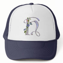 Precious Butterfly Initial H hats by initials Precious Butterfly Initial H hats