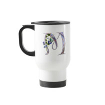 Precious Butterfly Initial M Mugs