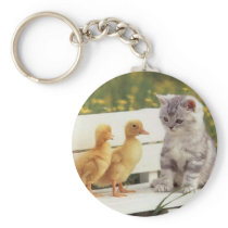 Precious Cats, Kittens Cards, Gifts -  Customize! Key Chain