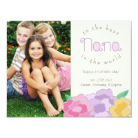 Precious Florals Happy Mother's Day Nana Card