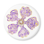 Precious Flower Magnet (Mauve)