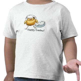Precious Happy Easter Newly Hatched Chick Design shirt