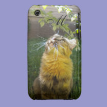 Precious Kitty Monogram iPhone 3 case casemate cases