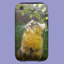 Precious Kitty Monogram iPhone 3 case casemate cases