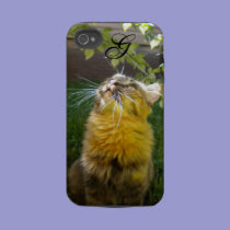 Precious Kitty Monogram iPhone 4 case casemate cases