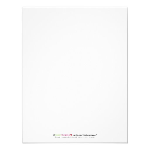 Precious Lavender Custom Baby Shower Invitation